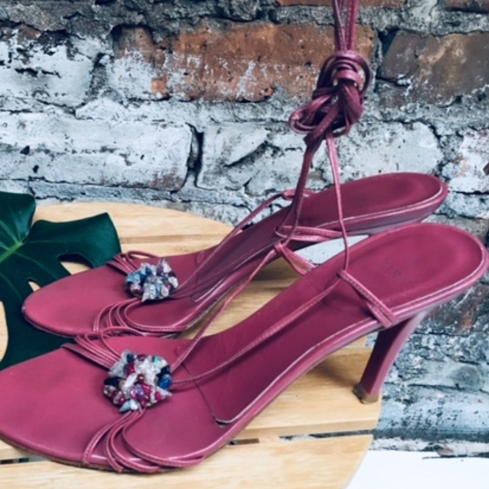 ZARA Wrap Around Heels